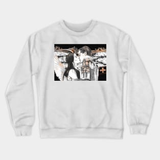 Romeo and Juliet drawing Crewneck Sweatshirt